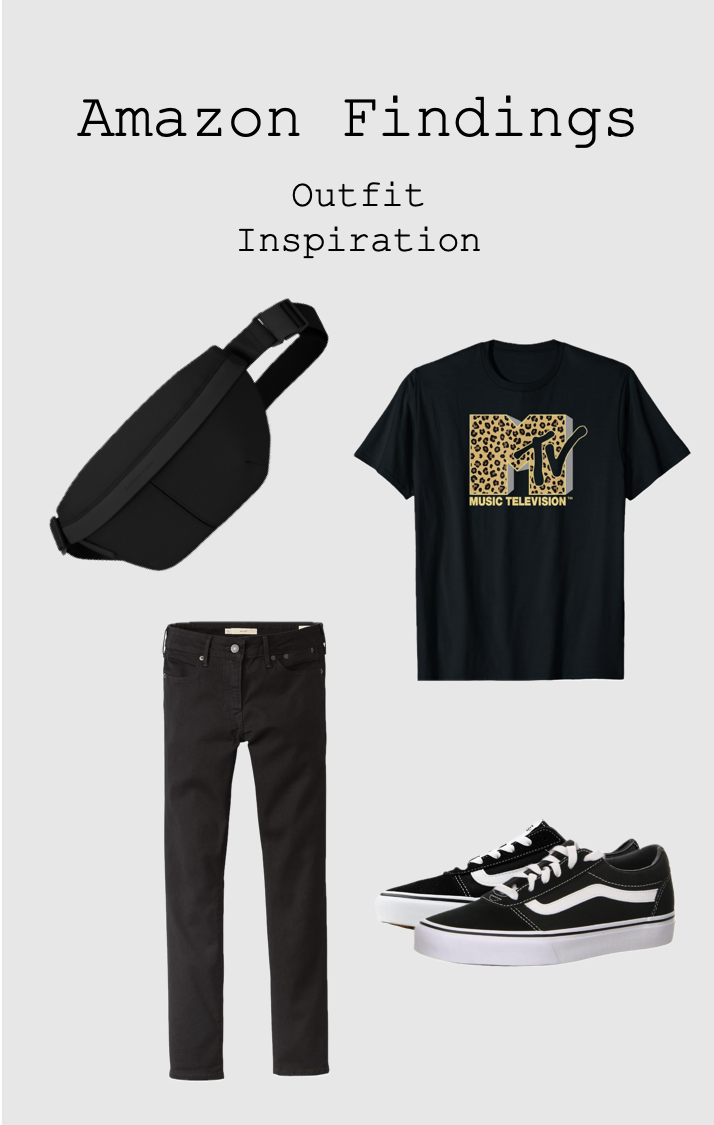 90´s Outfit MTV Jeans black/schwarz