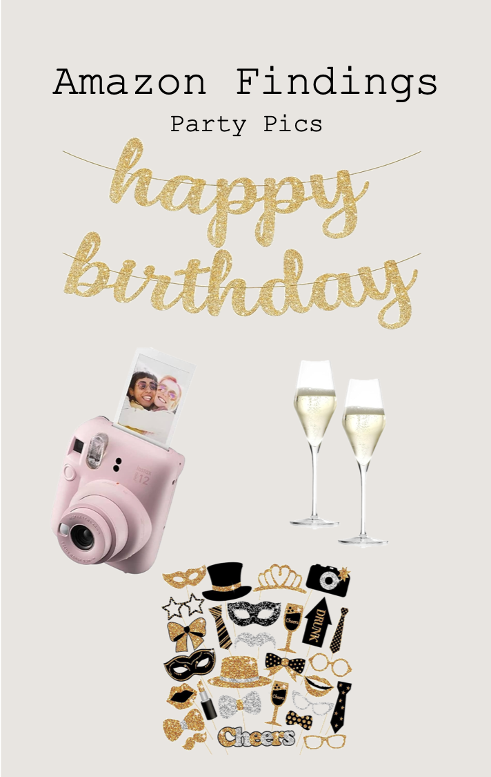 Happy Birthday Party Foto Polaroid